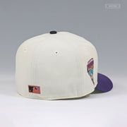 ARIZONA DIAMONDBACKS STYLIZED A DBACKS SNAKE SIDE PATCH OFF WHITE NEW ERA HAT