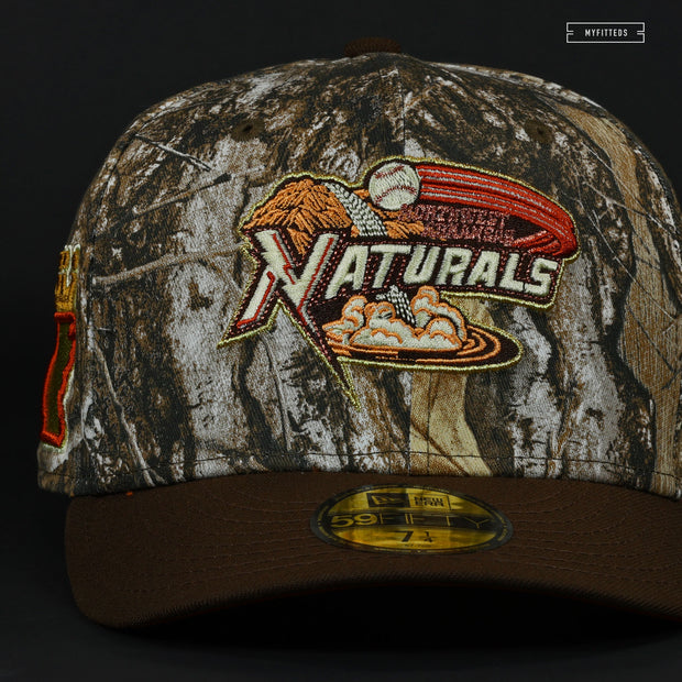 NORTHWEST ARKANSAS NATURALS REAL TREE EDGE NEW ERA FITTED CAP