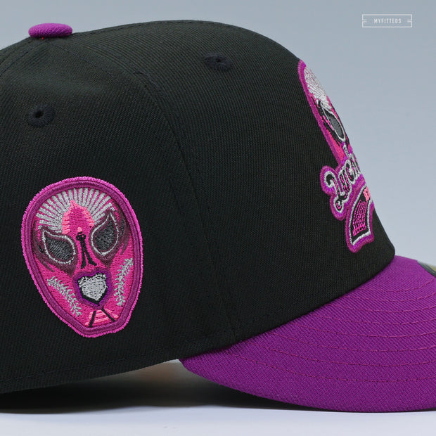 LUCHADORES DE READING REY MYSTERIO HALLOWEEN HAVOC 1997 INSPIRED NEW ERA FITTED CAP