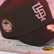 SAN FRANCISCO GIANTS 25TH ANNIVERSARY JEREMY FISH INSPIRED NEW ERA FITTED CAP