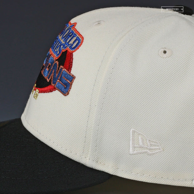 NEW YORK METS 1986 WORLD SERIES CHAMPIONS OFF WHITE NEW ERA FITTED CAP