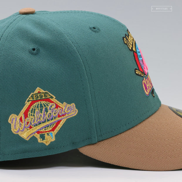 ATLANTA BRAVES 1995 WORLD SERIES CHAMPIONS ATLANTA 1996 OLYMPICS INSPIRED NEW ERA CAP