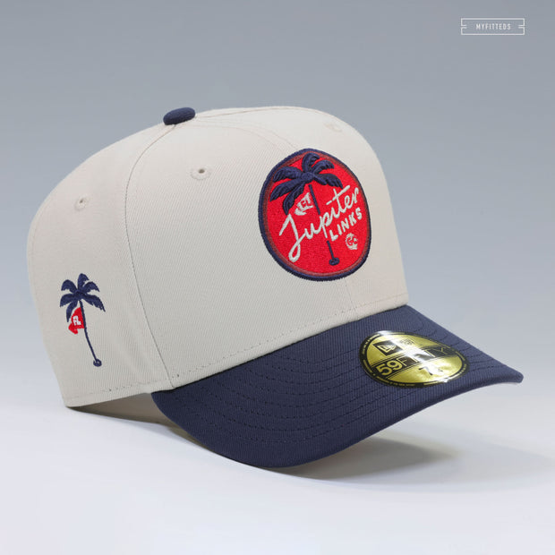 JUPITER LINKS GOLF CLUB TGL SOFI SANDSTONE NIGHTSHADE NEW ERA FITTED CAP
