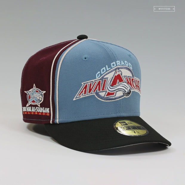 COLORADO AVALANCHE 2001 NHL ALL-STAR GAME COLORADO DIAGONAL BLOCK NEW ERA HAT