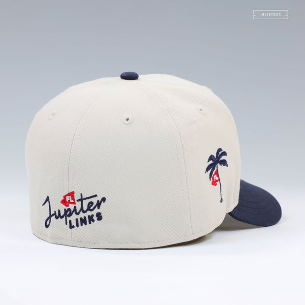 JUPITER LINKS GOLF CLUB TGL SOFI SANDSTONE NIGHTSHADE NEW ERA FITTED CAP