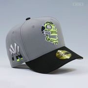 NEW YORK YANKEES SKULL HUMAN ANATOMY NIKE AIR MAX 95 OG NEON YELLOW INSPIRED NEW ERA CAP