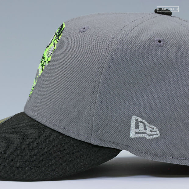 NEW YORK YANKEES SKULL HUMAN ANATOMY NIKE AIR MAX 95 OG NEON YELLOW INSPIRED NEW ERA CAP