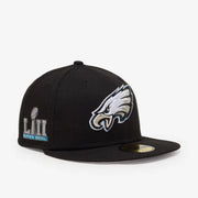 PHILADELPHIA EAGLES SUPER BOWL SIDE PATCH NEW ERA FITTED HAT